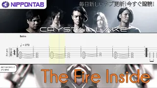 【Guitar TAB】〚Crystal Lake〛The Fire Inside ギター tab譜