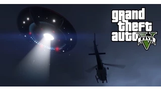 GTA 5: Sandy Shores UFO Next Gen Gameplay Clip!!