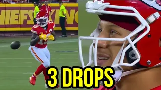 KADARIUS TONEY CHOKES WITH 3 DROPS, a breakdown