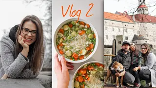 Procházka na zámek, návrat do pracovního procesu | VLOG #2/2022 | MaruškaVEG