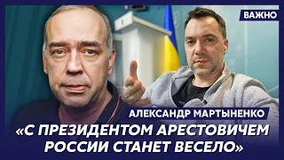 Экс-замглавы АП Мартыненко о закрытии сумасшедшего дома "Россия"