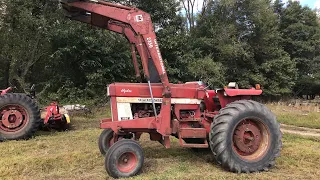 We bought a International 1066 Hydro with a loader “Rare Tractor”