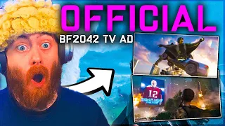 NEW Battlefield 2042 TV Ad REACTION! - What a time to be Alive?