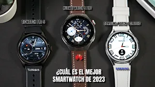 Samsung Watch 6 Classic vs TicWatch PRO 5 vs Huawei Watch 4 PRO ⌚ Comparativa TOP SMARTWATCH de 2023