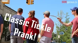 Classic Feather Tickle Prank!