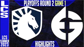 TL vs EG Highlights Game 1 | LCS Summer 2023 Playoffs Lower RND 2 | Team Liquid vs Evil Geniuses G1