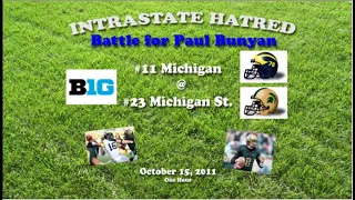 2011 Michigan @ Michigan State One Hour