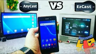 AnyCast VS EzCast Connect Smartphone To TV LED TV HDTV