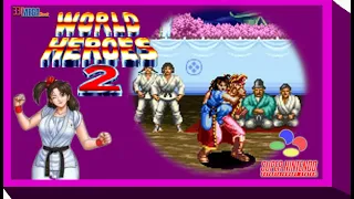 Jogo Completo 301: World Heroes 2 (Super Nintendo/Snes)