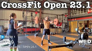 CrossFit Open 23.1 RX - 200 Reps - Nick Dompierre