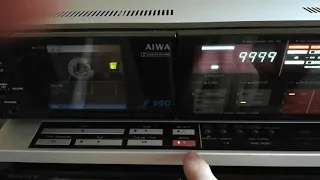 Tapedeck AIWA AD-F 990 3 Head Dual Capstan