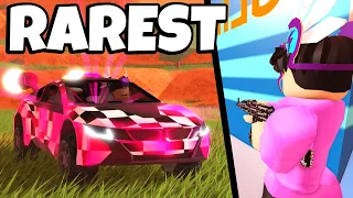 Rarest Items in Roblox Jailbreak!