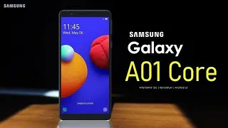 Обзор SAMSUNG GALAXY A01 CORE - смартфон на минималках!