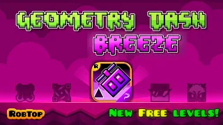 GEOMETRY DASH BREEZE (LEVEL 1-4) ALL COINS | ANDREXEL