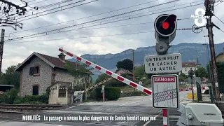 Le passage à niveau le plus dangereux de Savoie bientôt supprimé