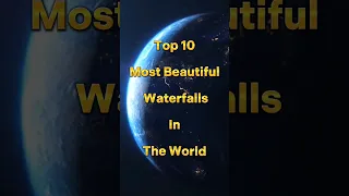 Top 10 Most Beautiful Waterfalls In The World #short #facts #viral #shorts