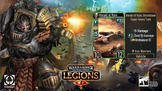 Peter Turbo 9000 -||- New Perturabo Deck -||- The Horus Heresy Legions