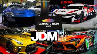 TOKYO AUTO SALON 2023, Japan, JDM WALK AROUND | 東京オートサロン TAS2023 | 4K