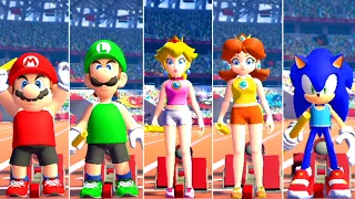 Mario & Sonic at the Olympic Games Tokyo 2020 - Event 4 X 100m (All Character )