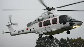 PH-OSF [Airbus Helicopters H175] landing at Heliport Emmen 05-11-2018