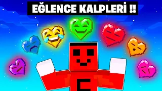 EĞLENCELİ KALPLERİM OLDU !! - Minecraft