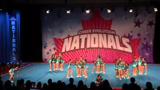 Cheer Sport Starry Sharks Large Junior 2 Run 2