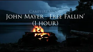 john mayer - free fallin (1 HOUR)