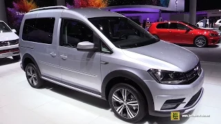 2016 Volkswagen Caddy Alltrack TDI 4Motion - Exterior, Interior Walkaround-2015 Frankfurt Motor Show
