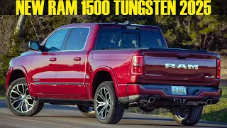 2025 Ram 1500 Restyling - New version Tungsten and new engine!