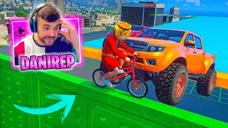 CORRE O TE ATROPELLO PERO VOY EN BICI!! - GTA 5 ONLINE