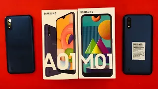 Samsung Galaxy M01 vs Samsung Galaxy A01