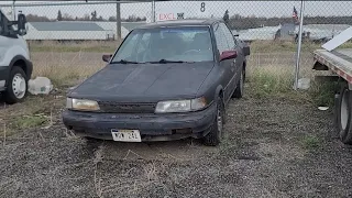 starting up my 1990 camry alltrac