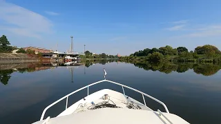 Eisenhüttenstadt OT Fürstenberg (Oder) - Fahrt durch den „Fürstenberger Innensee“ (Oder-Spree-Kanal)