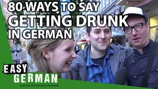80 German synonyms for drinking alcohol | Easy German 90