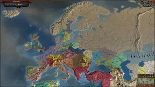 Europa Universalis 4 AI Timelapse - Extended Timeline Mod 489-2300