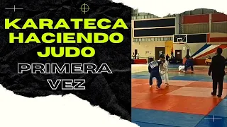 🥋 Compito en JUDO | karateca haciendo judo por primera vez