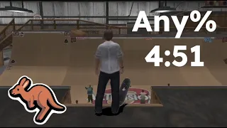 Tony Hawk's Pro Skater 3 - Any% - 4:51 (Old PB)