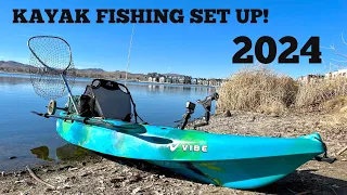 My 2024 Kayak Fishing Setup (VIBE YELLOWFIN)