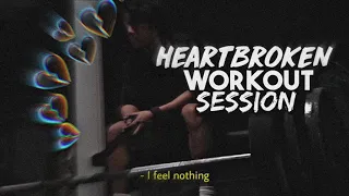 Listen to this playlist while working out heartbroken (Sad Gym Songs)