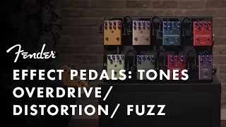 Pedal Tones: Overdrive, Distortion, Fuzz | Effects Pedals | Fender