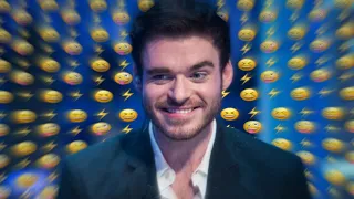 Richard Madden laughing for 1 Minute and 24 seconds straight