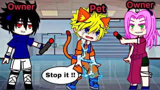 Pet Or Owner ✅ || Old Gacha trend || Naruto || Gacha Club