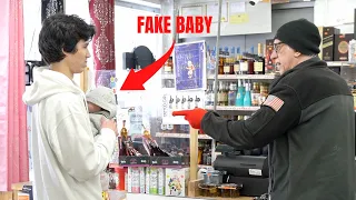 Trying To Buy My Baby Alcohol Prank