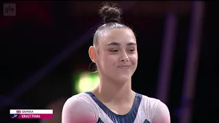 2022 Euros Women's Apparatus Finals (no commentary) [1080p]