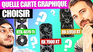 QUELLE CARTE GRAPHIQUE CHOISIR POUR JOUER EN 4K ? RTX 4070 Ti/RX 6950 XT/RX 7900 XT