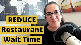 HOW to REDUCE Restaurant Wait Time Successfully | Restaurant Manager Tips