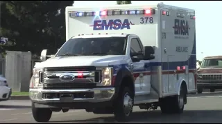 EMSA Unit responding x2 (Phaser, Horn)