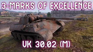 Highlight: VK 30.02 (M) 3-Marks of Excellence Battle [World of Tanks]