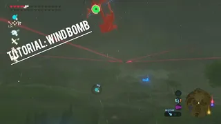 How to wind bomb in BOTW