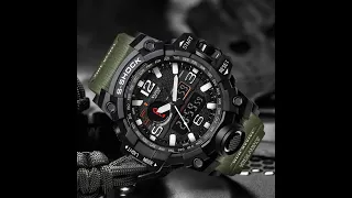 WANTON Black color hauk series sport tach for men